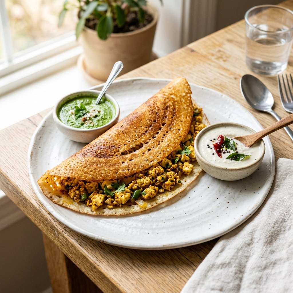 Crispy Paneer Dosa
