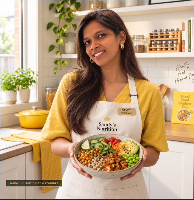 Sandy, Nutritionist and Founder of Sandy Talkies